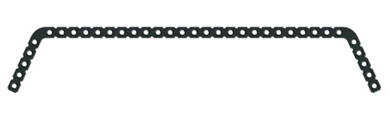 Пластина анатомічна реконструкційна щелепно-лицьова Leader Medica